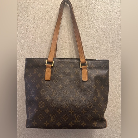 Louis Vouitton Monogram Authentic Brown Tote Handbag - Picture 2 of 16